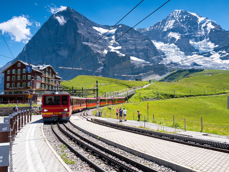 Schweiz med Europas topp